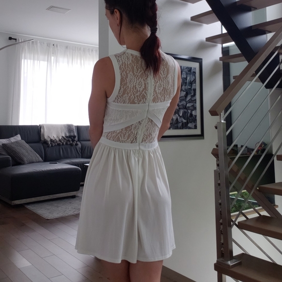 Topshop ecru dress - Picture 2 of 2